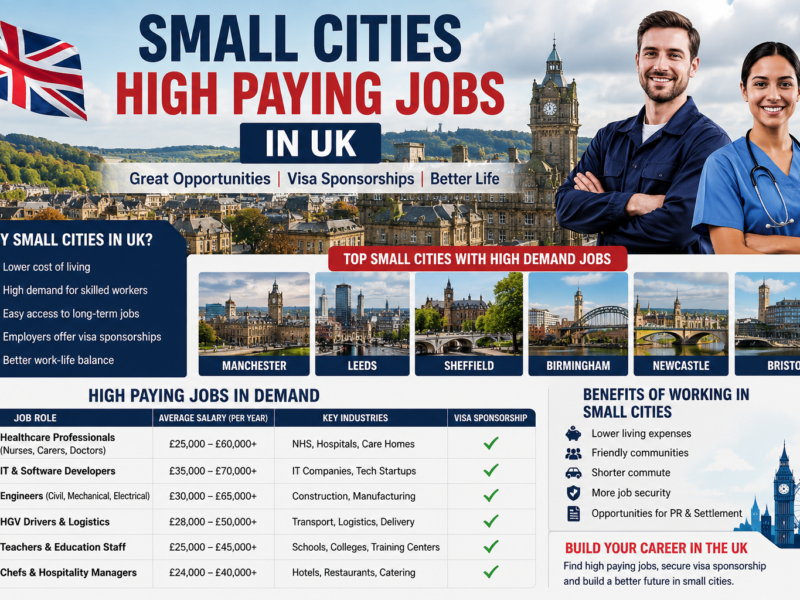 UK Small Cities Jobs